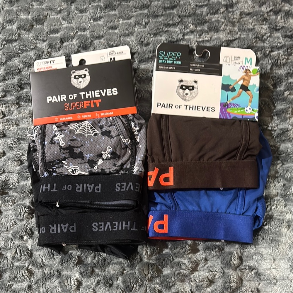 Men's Underwear - Black, Brown, Blue